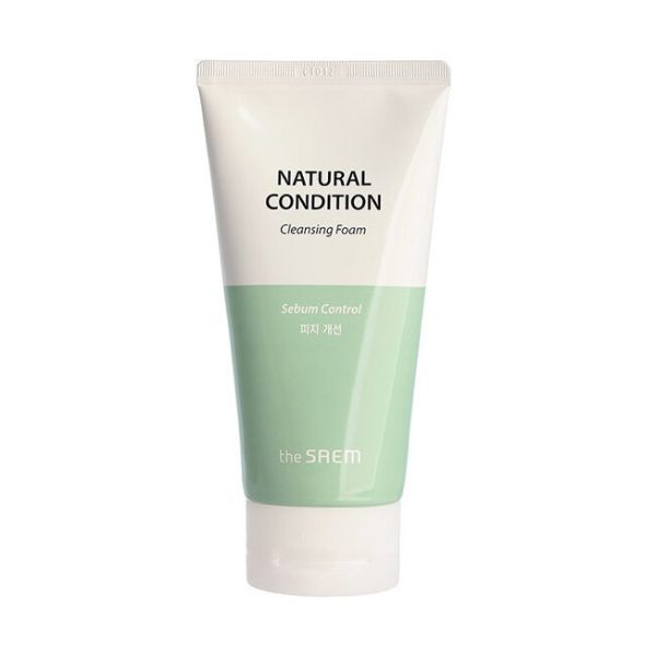THE SAEM Пенка для умывания Natural Condition Cleansing Foam [Sebum Controlling] 150мл