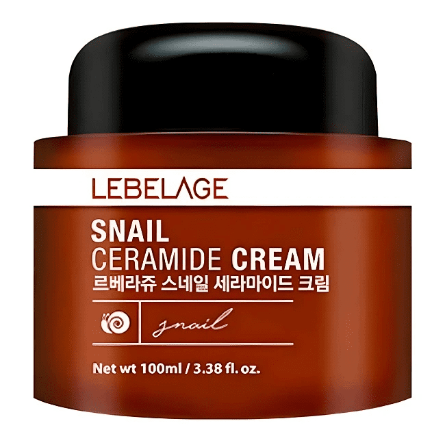 LEBELAGE SNAIL CERAMIDE CREAM Крем для лица восстанавливающий с керамидами и улиточным муцином 100мл