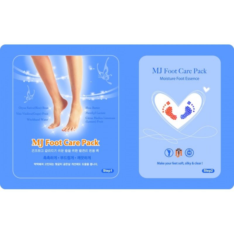 Mijin Маска для ног с гиалуроновой кислотой/Foot Care Pack Moisture Foot Essence 22гр