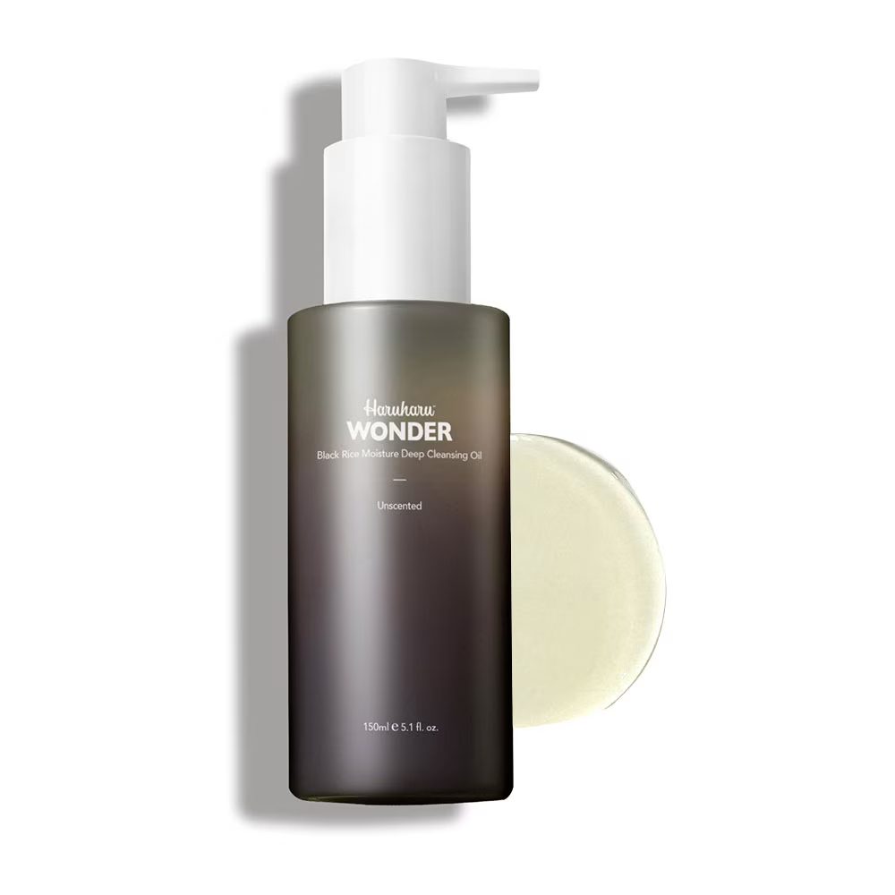 Haruharu wonder Black Rice Moisture Deep Cleansing Oil (4ml)[Sachet],Увлажняющее масло для гл