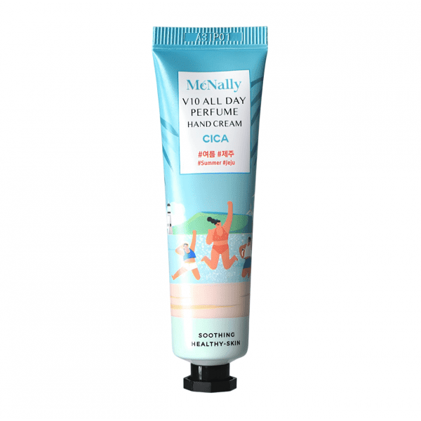 McNally Крем для рук парфюмированный с центеллой — V10 all day perfume hand cream cica, 30мл