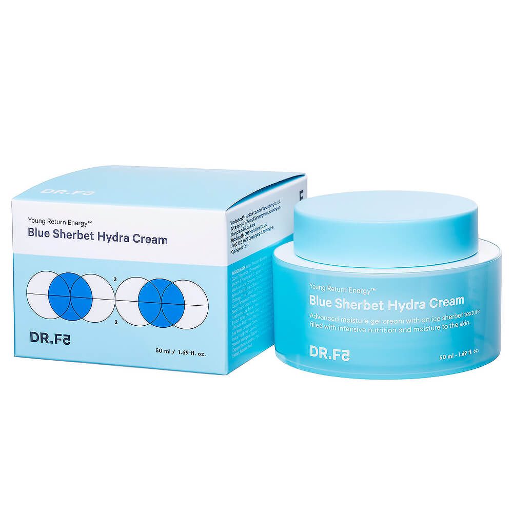 DR.F5 Крем-щербет для интенсивного увлажнения - Blue sherbet hydra cream, 50мл