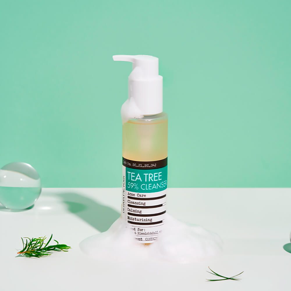 Derma Factory Гель для умывания с экстрактом чайного дерева - Tea tree 59% cleanser, 150мл