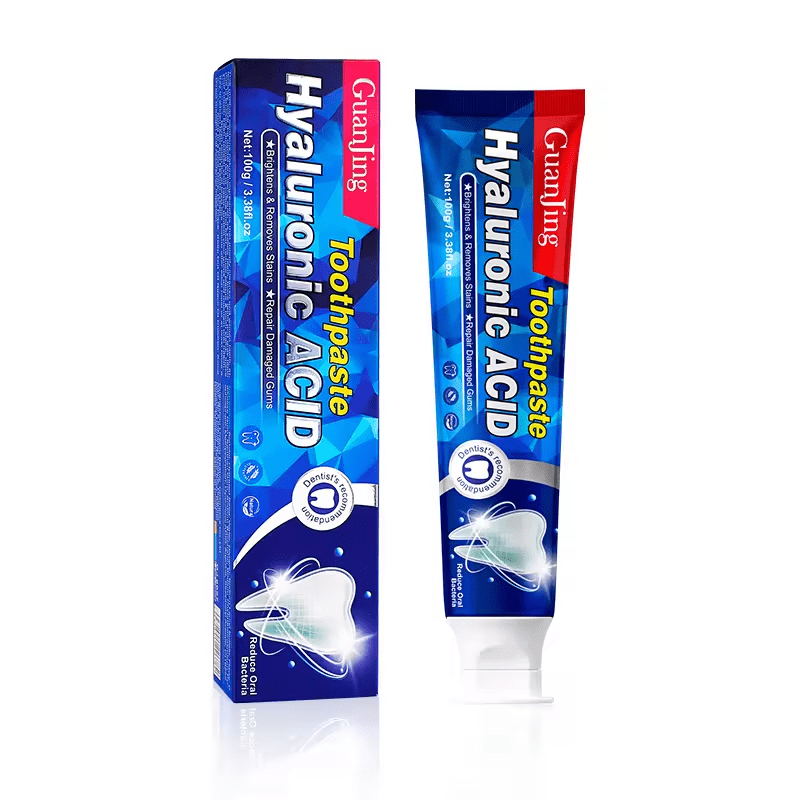 GUANJING Зубная паста ГИАЛУРОН КИСЛ забота о деснах и зубах Hyaluronic Acid Toothpaste 100мл