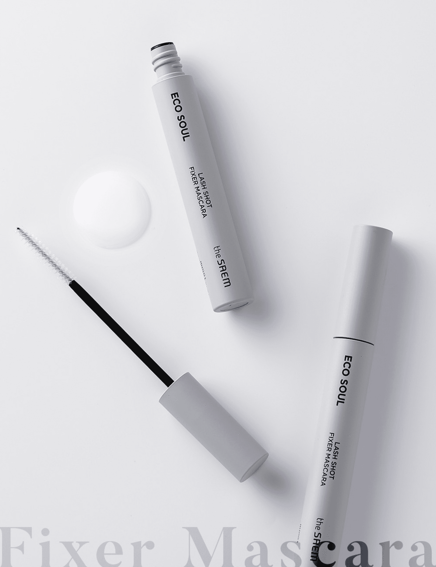 THE SAEM Тушь-фиксатор для ресниц прозрачная Eco Soul Lash shot Fixer Mascara