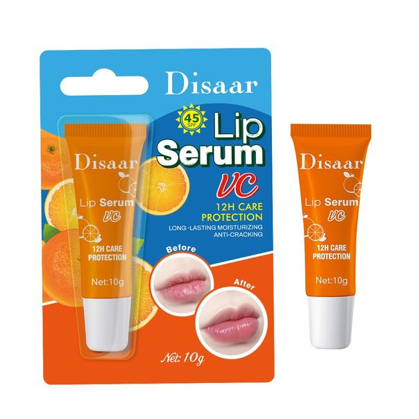 DISAAR Сыворотка для губ ВИТАМИН С VC Lip Serum SPF 45, 10 г