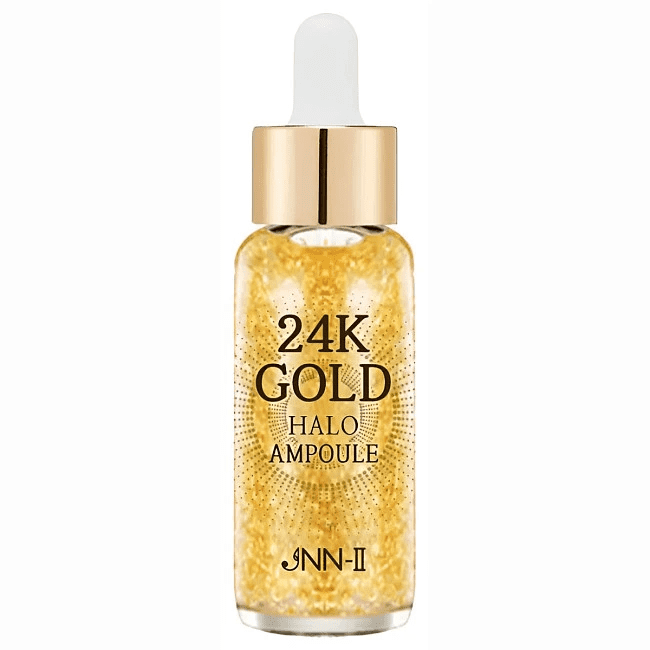 JNN-II 24K GOLD HALO AMPOULE (30ml) Сыворотка для лица с 24К золотом 30мл