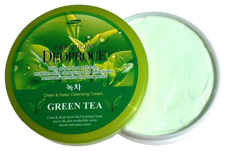 Deoproce Крем массажный Premium Clean & Mousture Green Tea Massage Cream Deoproce Крем массажный Premium Clean & Mousture Green Tea Massage Cream
