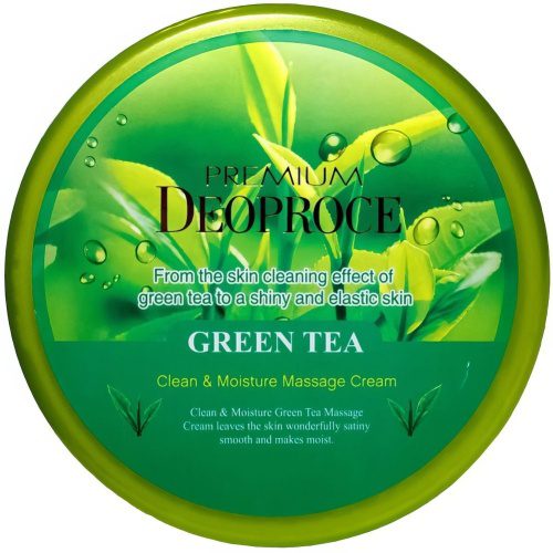 Deoproce Крем массажный Premium Clean & Mousture Green Tea Massage Cream