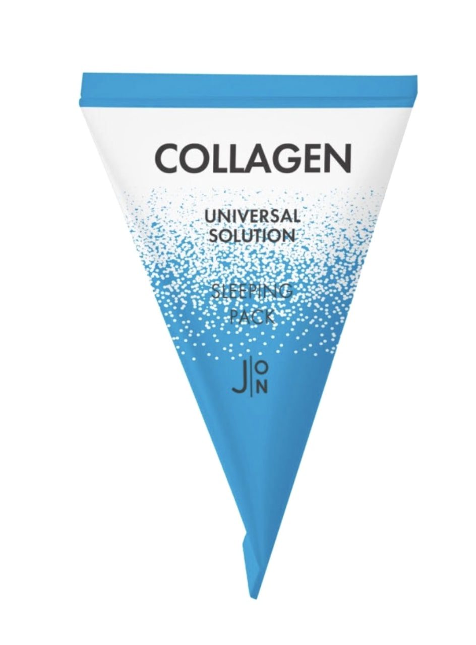 J:ON КОЛЛАГЕН Маска для лица Collagen Universal Solution Sleeping Pack, 1 шт * 5гр