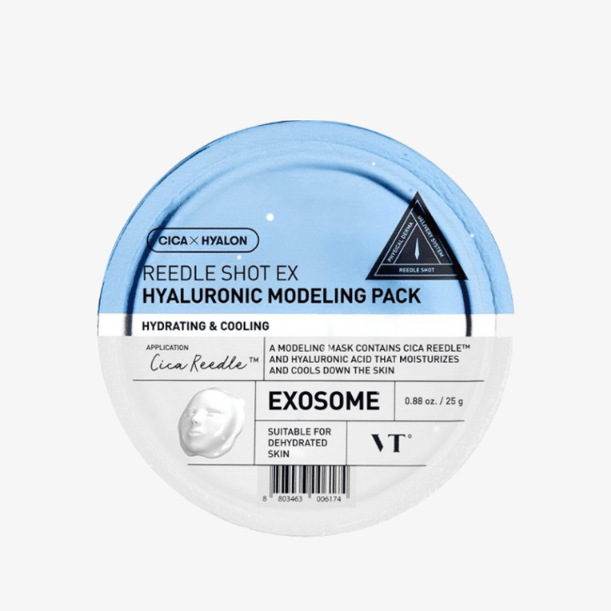 VT Cosmetics Reedle Shot EX Hyaruronic Modeling Pack Маска альгинатная с гиалуроновой кислотой 25g