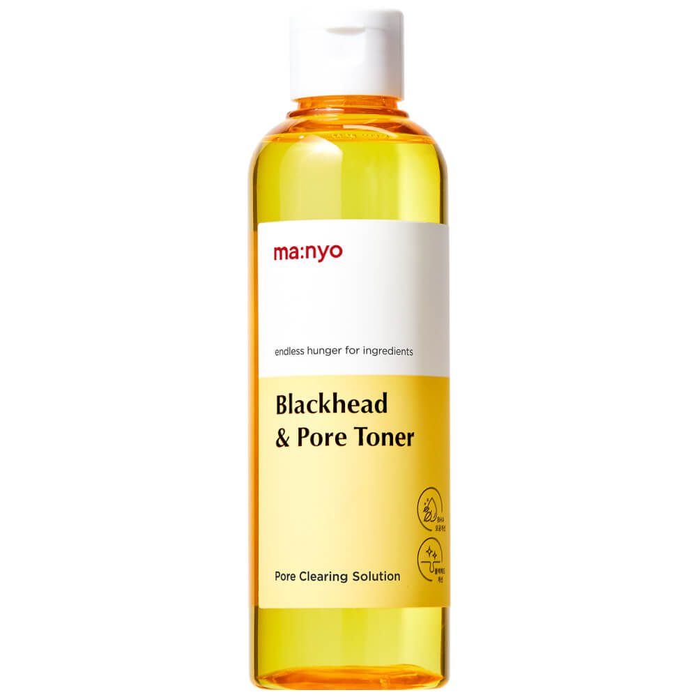 ma:nyo BLACKHEAD AND PORE TONER 210 ml Очищающий тоник против черных точек с BHA-кислотой