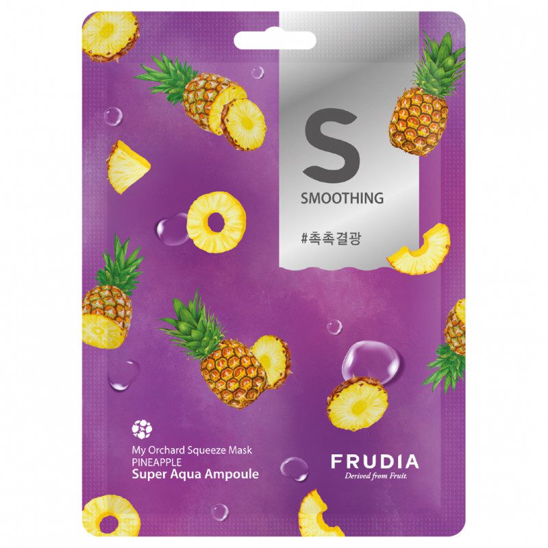 Frudia Маска тканевая для лица с ананасом - My orchard squeeze mask pineapple, 20мл
