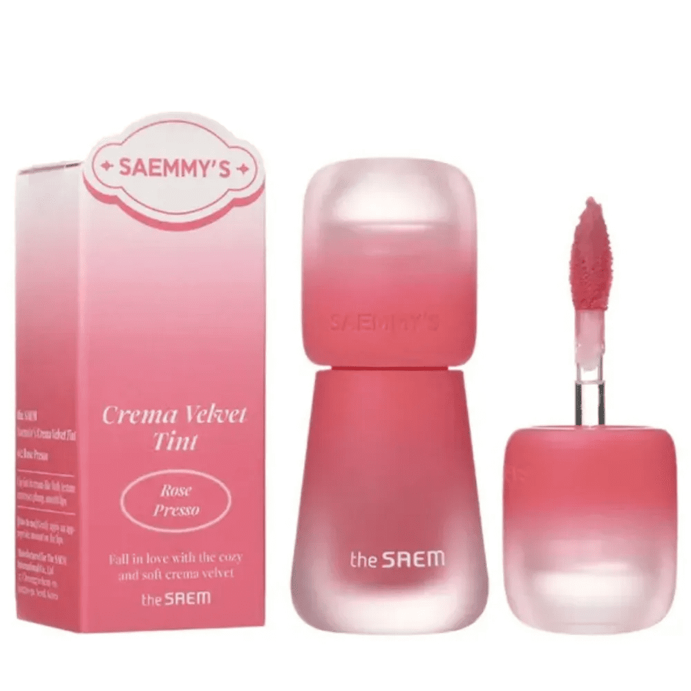 The Saem Тинт для губ матовый Saemmy’s Crema Velvet Tint 02 Rose Presso