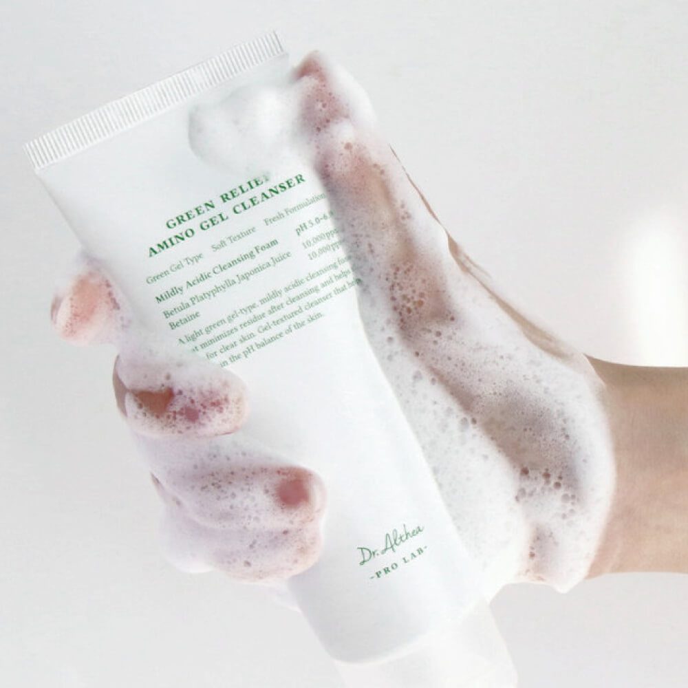 Dr.Althea Гель-пенка для умывания с аминокислотами Green Relief Amino Gel Cleanser