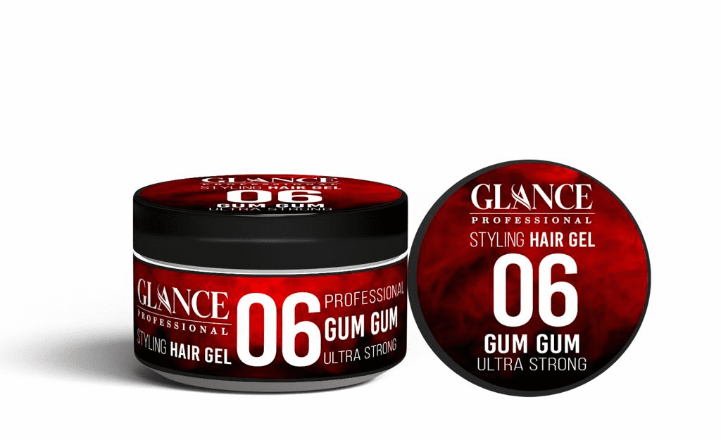 GLANCE Гель для укладки волос GUM GUM ULTRA STRONG 06 Styling Hair Gel, 300 мл