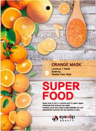 EYENLIP SUPER FOOD Маска для лица тканевая EYENLIP SUPER FOOD ORANGE MASK  23мл