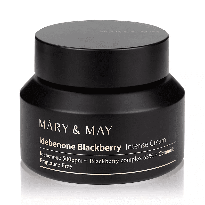 Mary&May Крем с идебеноном и ежевичным комплексом Idebenone Blackberry Complex Intense Cream 70 г