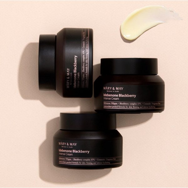 Mary&May Крем с идебеноном и ежевичным комплексом Idebenone Blackberry Complex Intense Cream 70 г