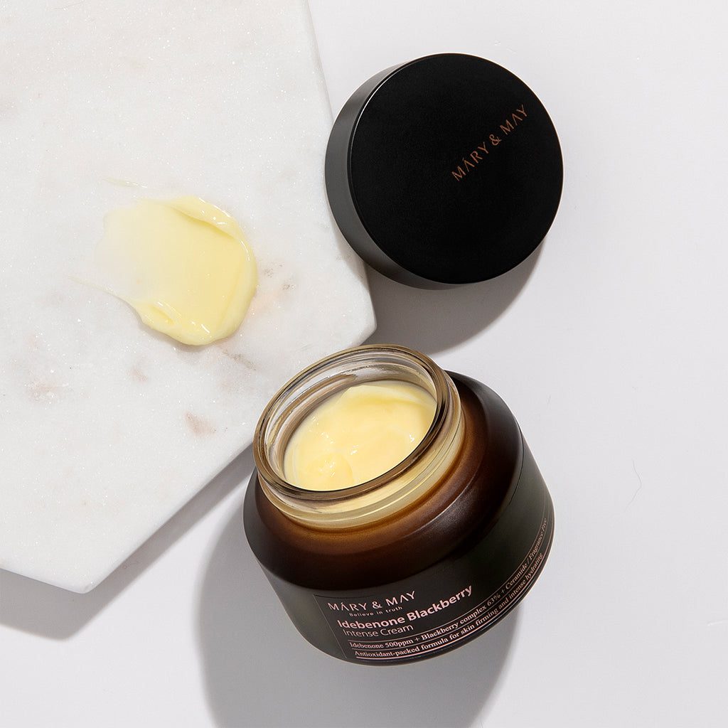 Mary&May Крем с идебеноном и ежевичным комплексом Idebenone Blackberry Complex Intense Cream 70 г