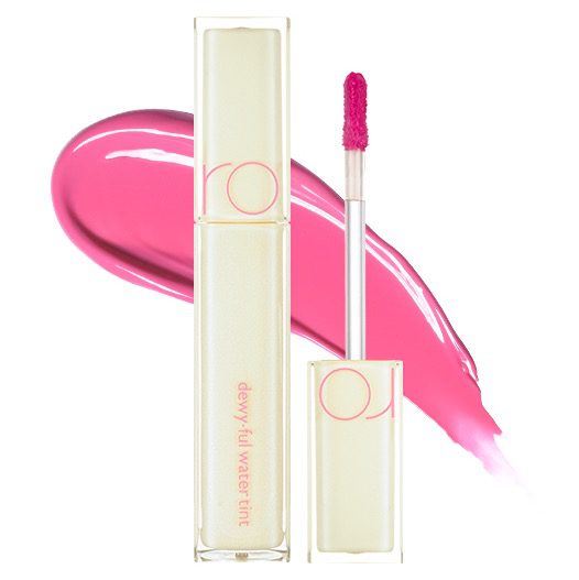 rom&nd Глянцевый увлажняющий тинт для губ Dewyful Water Tint 10 Murmur Pink