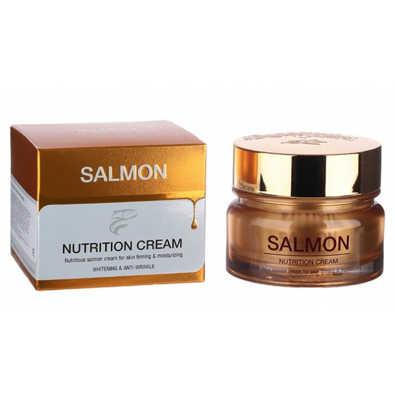 GIINSU VT SALMON NUTRITION CREAM Крем для лица питательный с маслом лосося,60мл