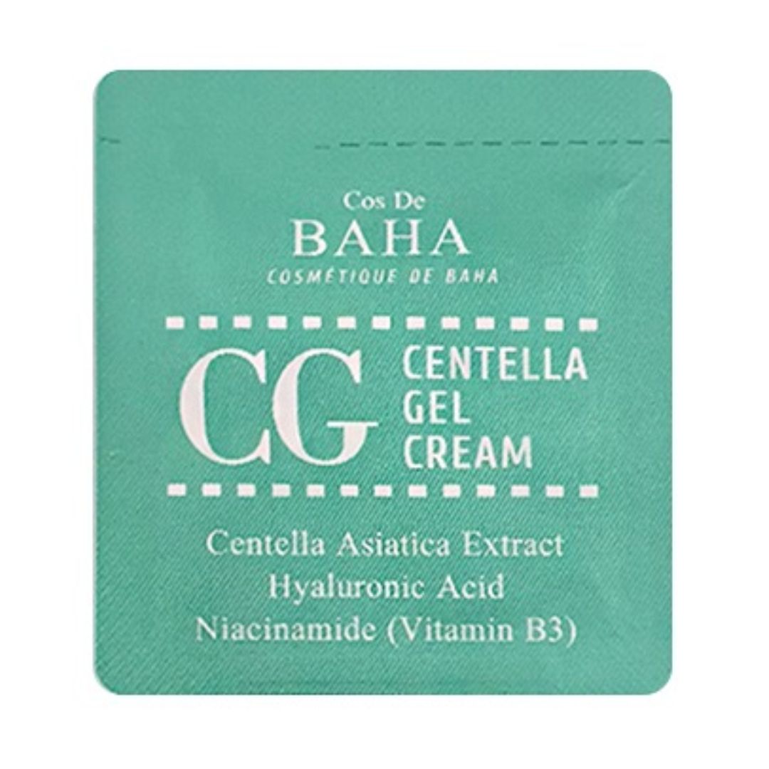 COS DE BAHA CG Gel Cream 1.5ml,Восстанавливающий гель-крем с центеллой 1,5 мл