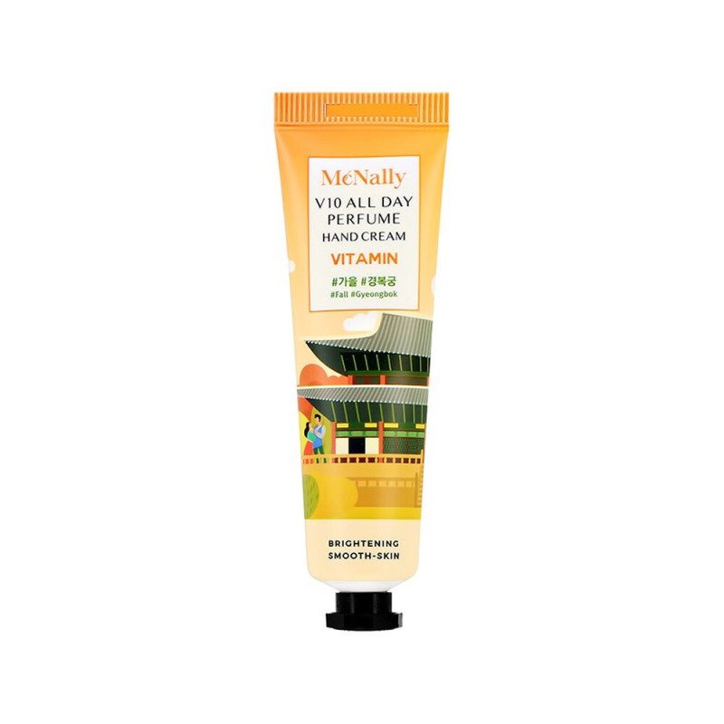 McNally Hand Cream V10 All Day Perfume Vitamin Крем для рук парфюмированный с витамином, 30 мл