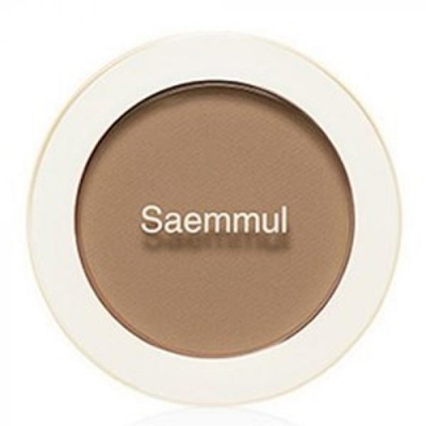 THE SAEM Румяна компактные Saemmul Single Blusher BR03 Cloudy Brown 5гр