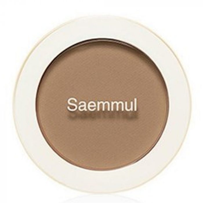 THE SAEM Румяна компактные Saemmul Single Blusher BR03 Cloudy Brown 5гр