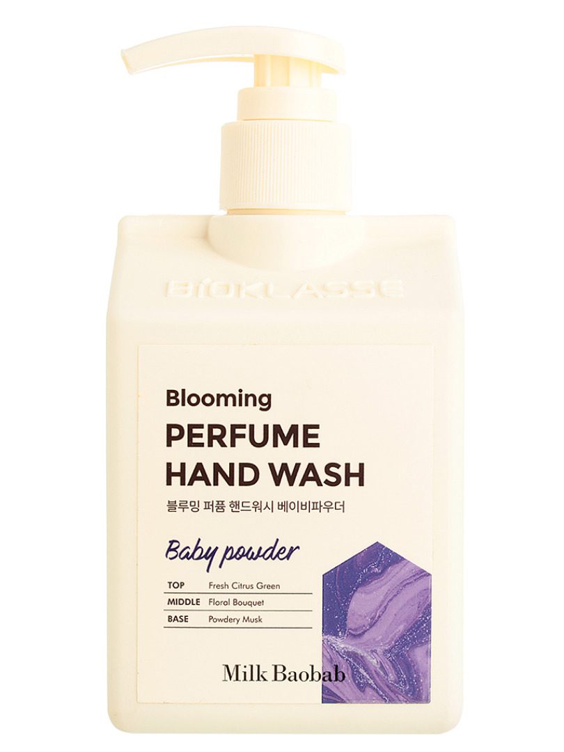 MilkBaobab Гель-пенка для рук очищающий/Perfume Hand Wash Baby Powder 250ml