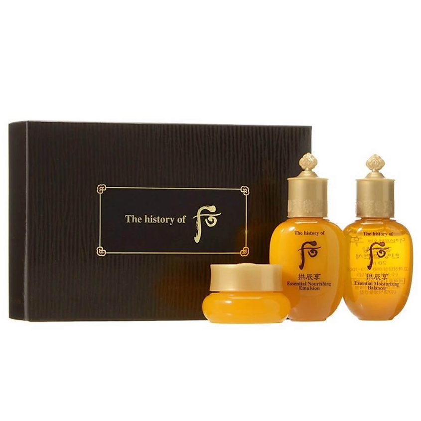 The History of Whoo Gongjinhyang 3 Special Gift Set Подарочный премиум-набор миниатюр для зрелой кож