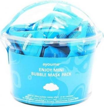 Ayoume Enjoy Mini Bubble Mask Pack Маска для лица пузырьковая 3гр*1шт