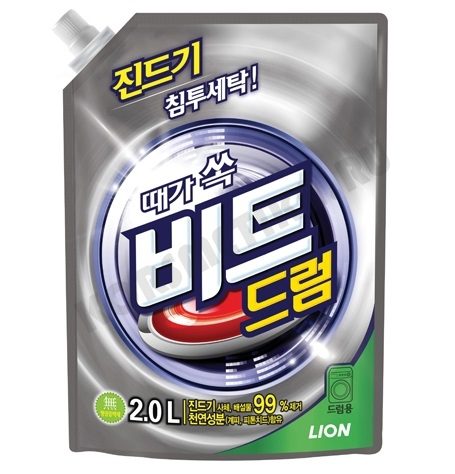 LN Beat Жидкое средство для автоматической стирки Liquid Beat Drum 2L(2.1kg) Pouch