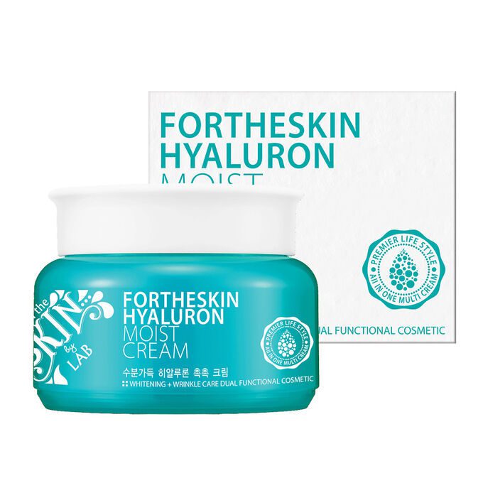 FOR THE SKIN Hyaluron Moist Cream 100ml,Крем для лица с гиалуроновой кислотой 100 мл