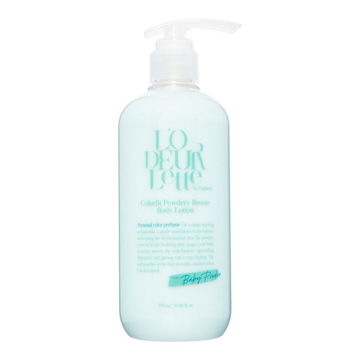 L’odeurlette In England Body Lotion Colorfit Powdery Breeze Лосьон парфюмированный для тела «Пудровы