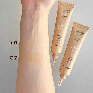 TRIMAY Лёгкий BB-крем Full Cover 3-in-1 Max BB Cream SPF40 PA++ 01 Light TRIMAY Лёгкий BB-крем Full Cover 3-in-1 Max BB Cream SPF40 PA++ 01 Light