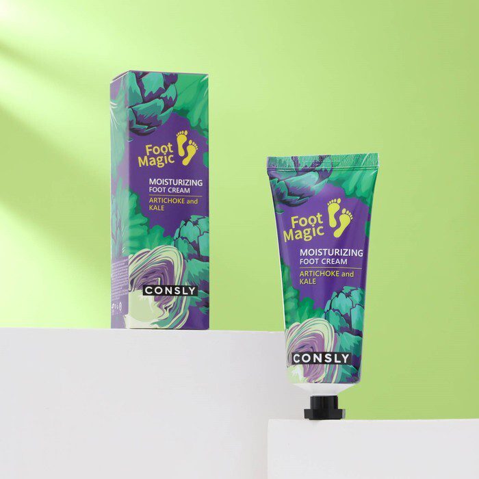 Consly Крем для ног увлажняющий Moisturizing Foot Cream, 100мл Consly Крем для ног увлажняющий Moisturizing Foot Cream, 100мл