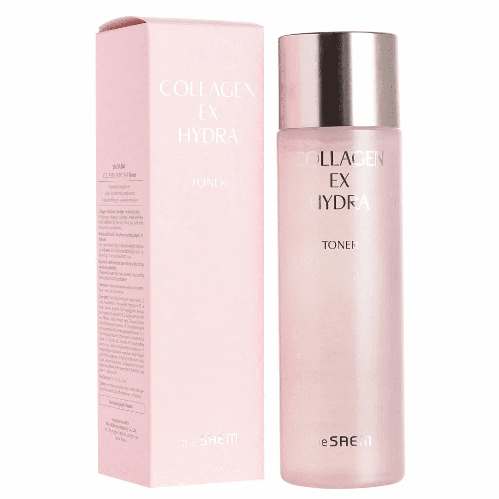 THE SAEM Тонер для лица увлажняющий с коллагеном Collagen EX Hydra Toner 155мл