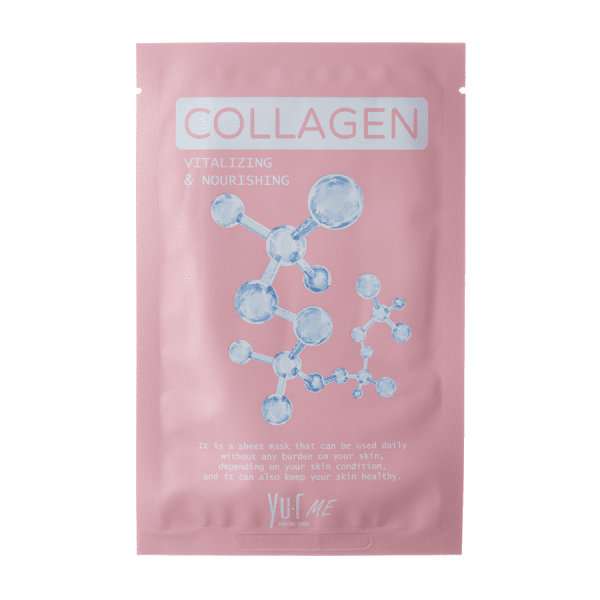 YU.R ME Тканевая маска для лица с коллагеном - Collagen sheet mask, 1шт