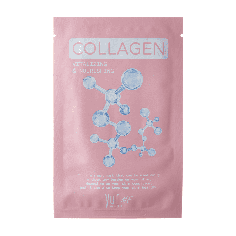 YU.R ME Тканевая маска для лица с коллагеном — Collagen sheet mask, 1шт