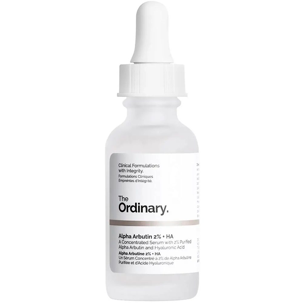 The Ordinary Alpha Arbutin2%+HA Осветляющая сыворотка альфа-арбутин, гиалуроновая кислота 30мл