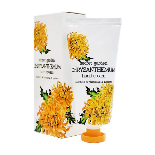 JIGOTT Крем для рук с экстрактом хризантемы/SECRET GARDEN CHRYSANTHEMUM HAND CREAM 100мл