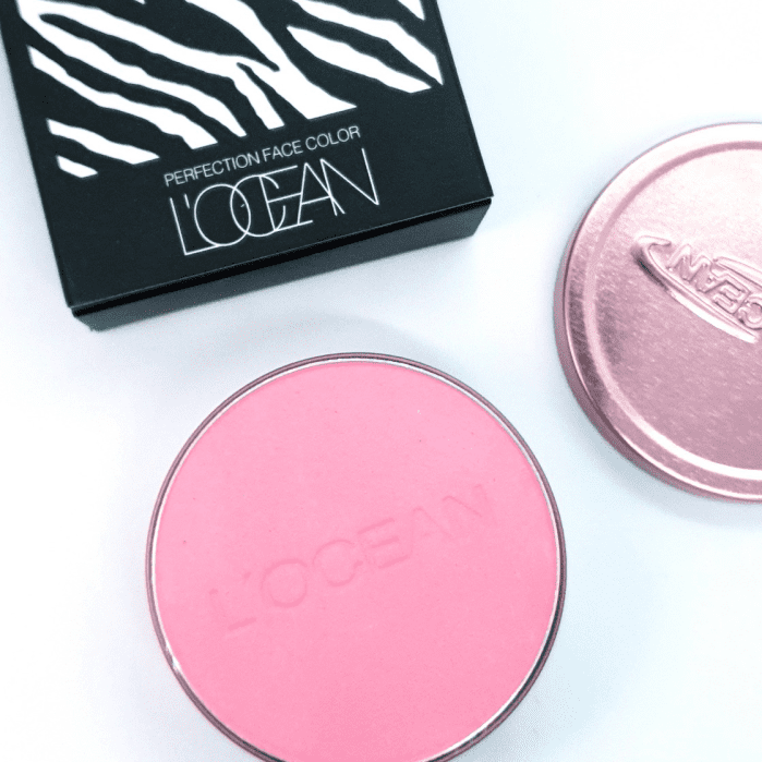 L'OCEAN Румяна для лица лугкие Face Color Can в алюминиевом контейнере 10 Sweet Pink,