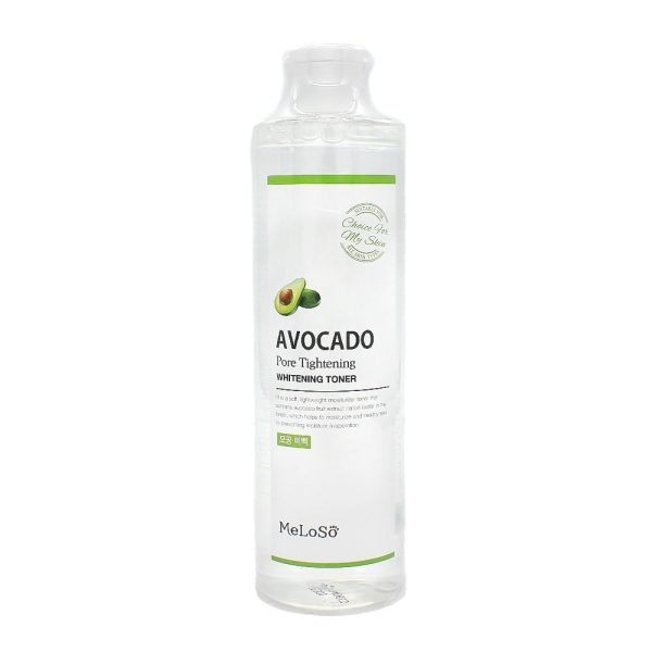 Meloso Avocado Pore Tightening Whitening Toner Отбеливающий тоник для сужения пор с экстрактом авока