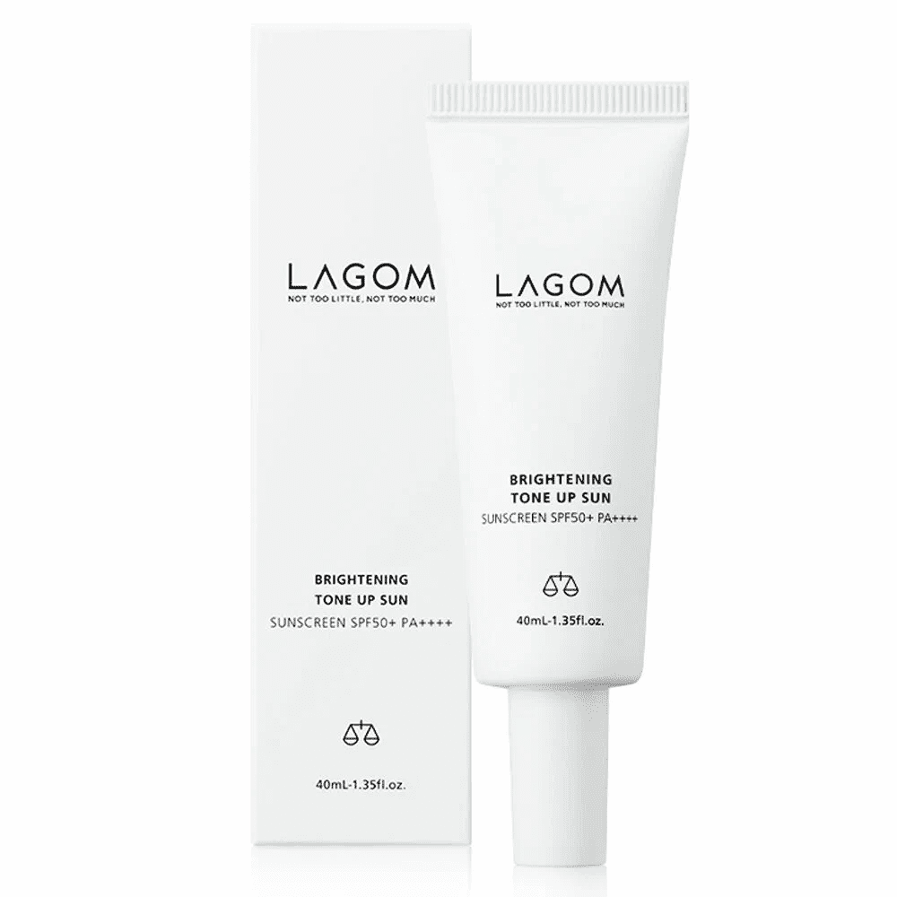 LAGOM Осветляющий солнцезащитный крем/Brightening Tone Up Sun 40ml SPF 50+ PA++++