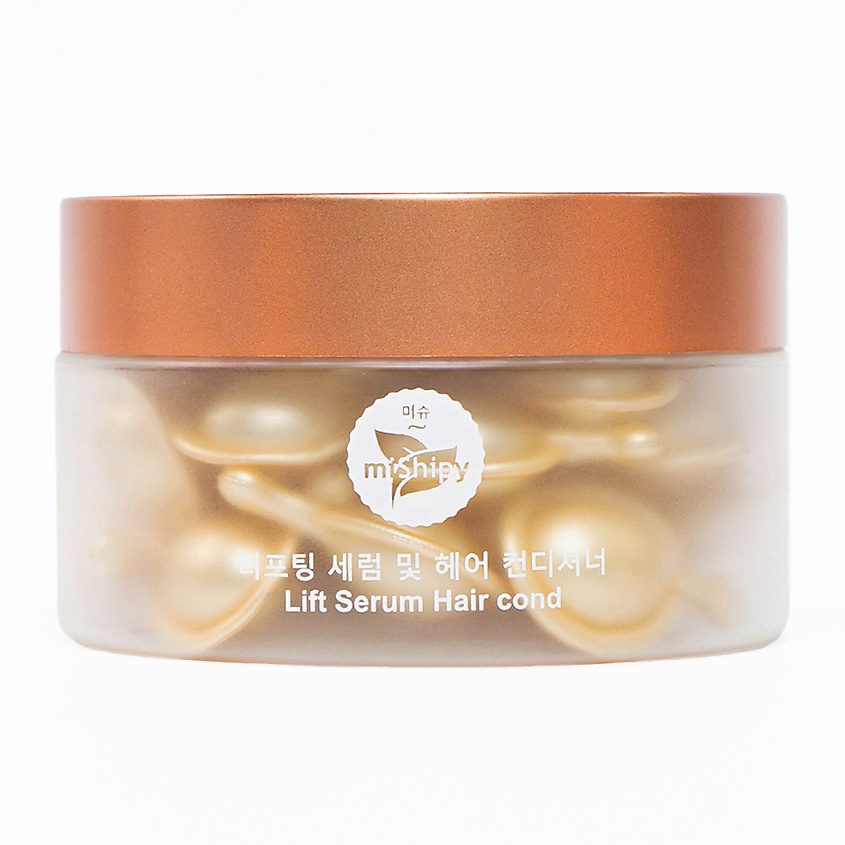 MISHIPY Сыворотка в капсулах для волос ГРИБ ЛИНЧЖИ И ПИОН Lift Serum Hair Cond, 30 капсул