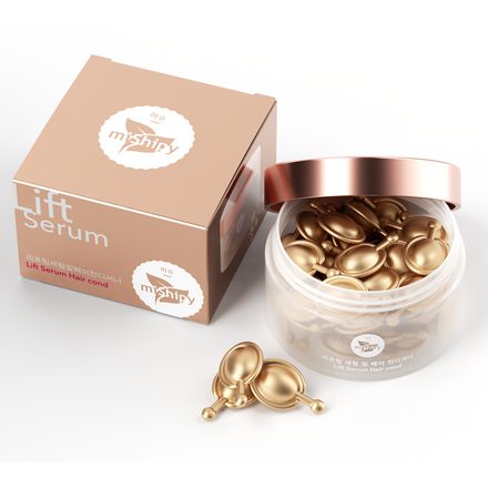 MISHIPY Сыворотка в капсулах для волос ГРИБ ЛИНЧЖИ И ПИОН Lift Serum Hair Cond, 30 капсул