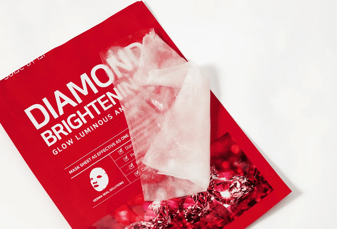 Some By Mi Маска для лица тканевая - Diamond brightening glow luminous ampoule, 25г