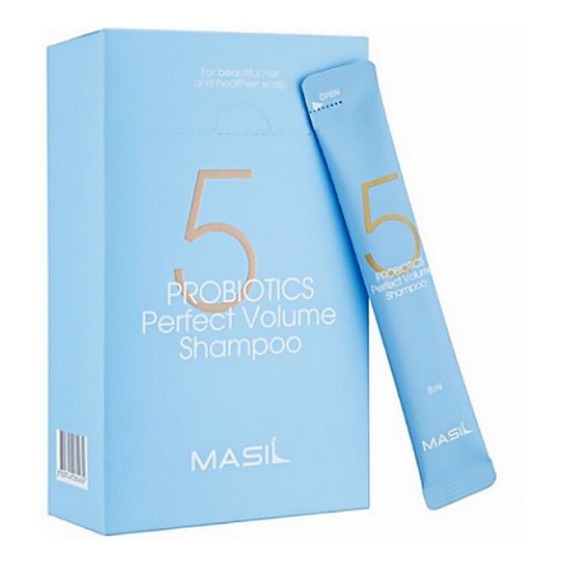 MASIL 5 Probiotics Perfect Volume Shampoo STICK POUCH Мягкий шампунь с пробиотиками 8мл*1шт